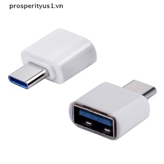 Đầu Chuyển Đổi OTG Type C Sang USB Type C prosperityus1 Cho Điện Thoại Android
