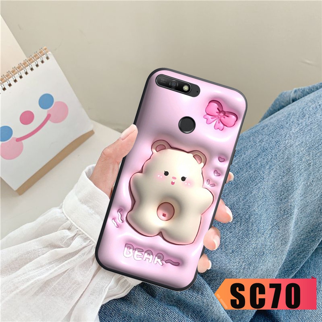 Ốp lưng điện thoại Huawei Y6 Prime / Y6 2018 / y7 prime 2018 / Y7 Pro 2018 - in hình 2D chất lượng, siêu xinh