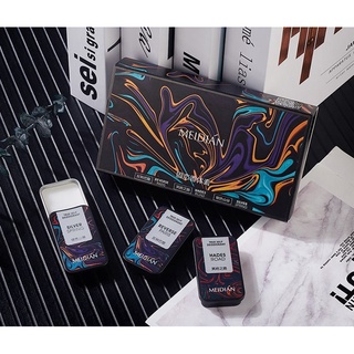 Nước hoa khô nam nữ combo 3 mùi chính hãng dạng sáp Median lưu hương 12 tiếng ngọt nhẹ