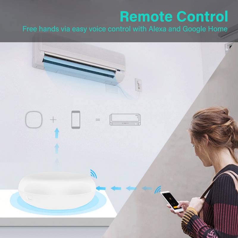 Điều Khiển Từ Xa Không Dây WiFi Thông Minh Tuya / Life APP Cho TV / Máy Lạnh