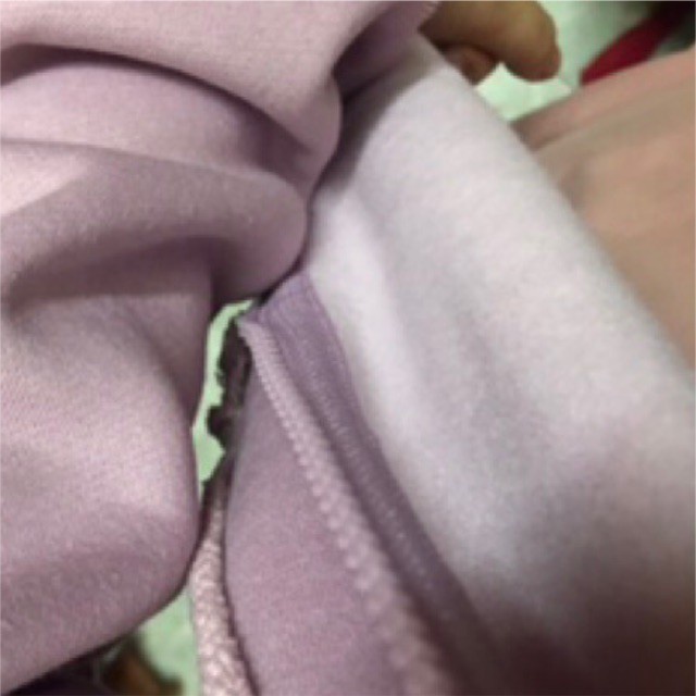 Áo Khoác nỉ Hàn Quốc Tím Pastel