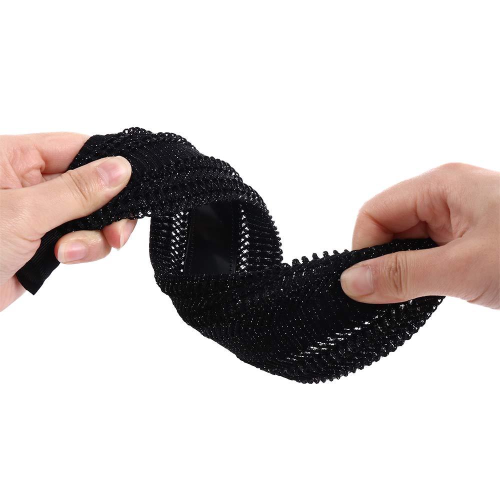 Băng Đô Cài Tóc Phối Ren Bản Rộng Chống Trượt Thời Trang Cho Nữ