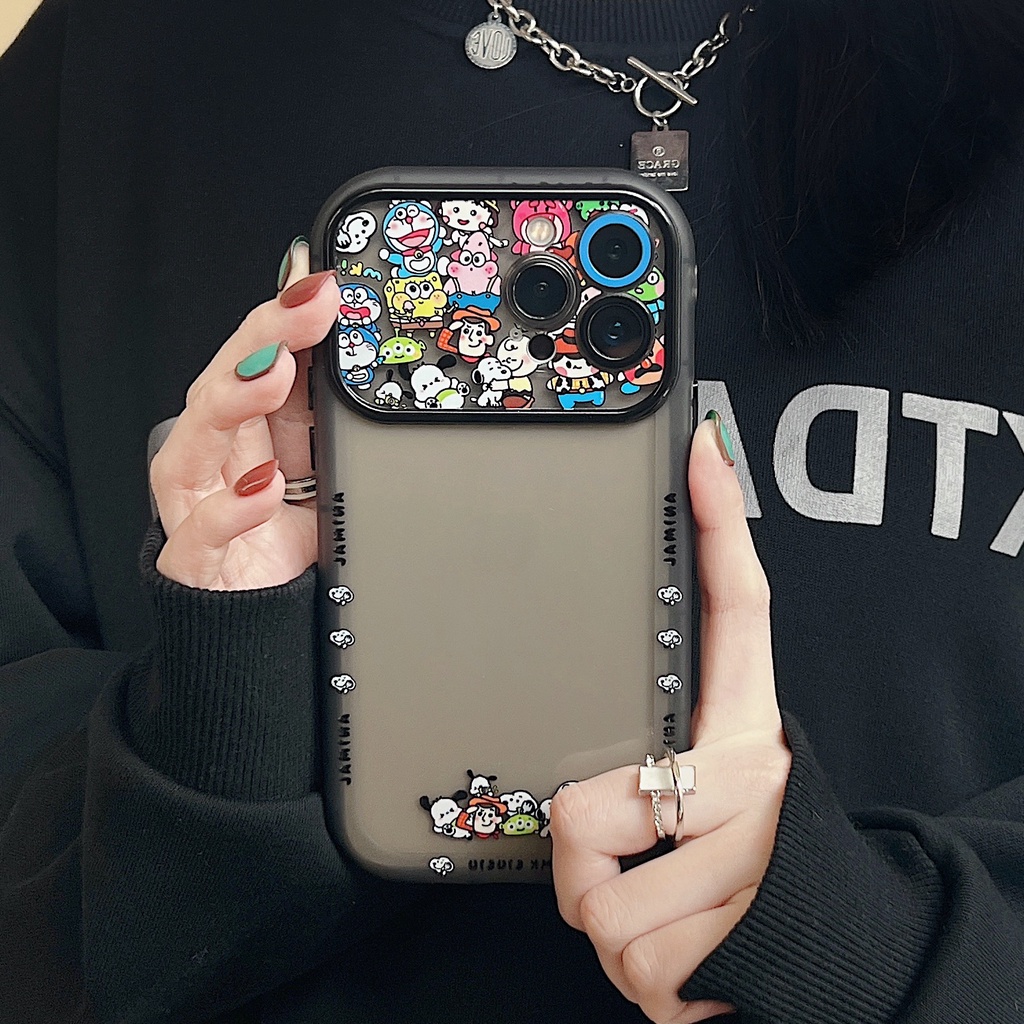 Ốp Điện Thoại TPU Dẻo Họa Tiết Hoạt Hình Disney Dễ Thương Chống Rơi Cho iPhone 14 13 12 11Pro Max 14 Plus