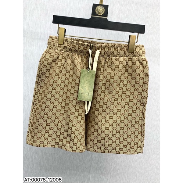 Quần Short Gucci Phối Logo Toàn Thân • MinWay Store