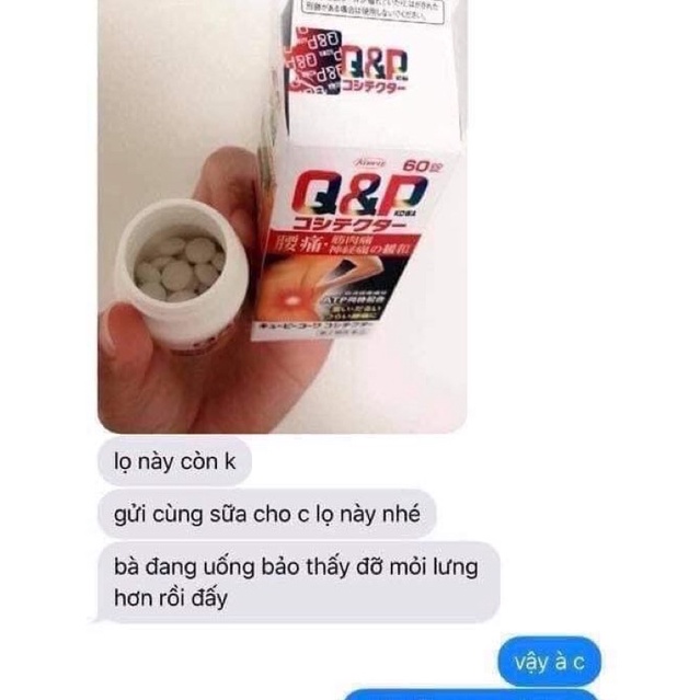 Viên uống chố.ng cải thiện đau lưng Q&P QP kowa Nhật Bản 60/120 viên hàng chính hãng JP - Hàng - AuTH - Jp - Osaka