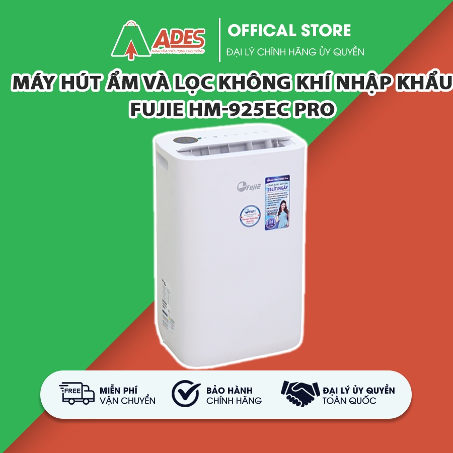 ✔️ Máy hút ẩm và lọc không khí nhập khẩu FUJIE HM-925EC Pro ✔️ Tích hợp WiFi quan sát và điều khiển từ xa