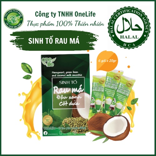 Hộp 6 gói Bột Latte Trà sữa Sinh tố MIX ONELIFE