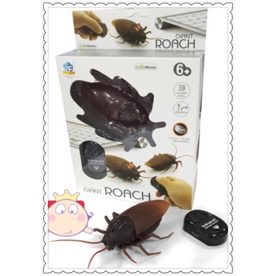 Đồ Chơi Con Gián Điều Khiển Từ Xa 9916 Giant Roach Infrared Remote Control