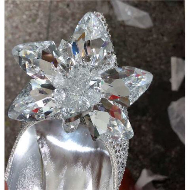 ORDER♥️Giày Đính Đá Cinderella UlzzangCao cấp