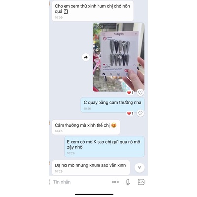 Nail box thạch đen mắt mèo sanh chảnh