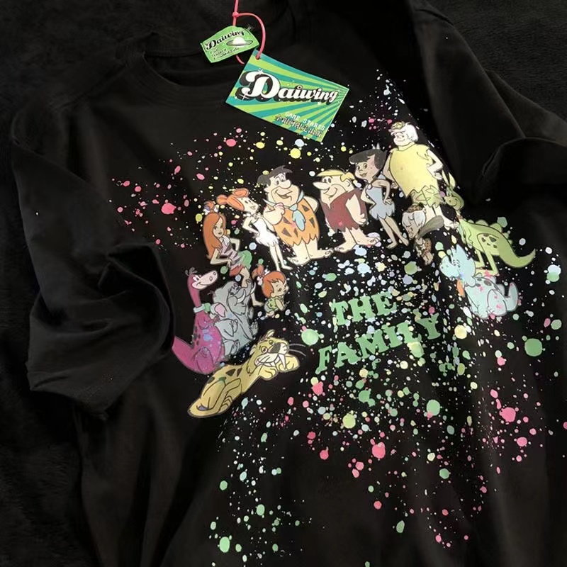 NRVP Áo Thun 100% Cotton Tay NgắN Plus Size Cho Nam Và Nữ