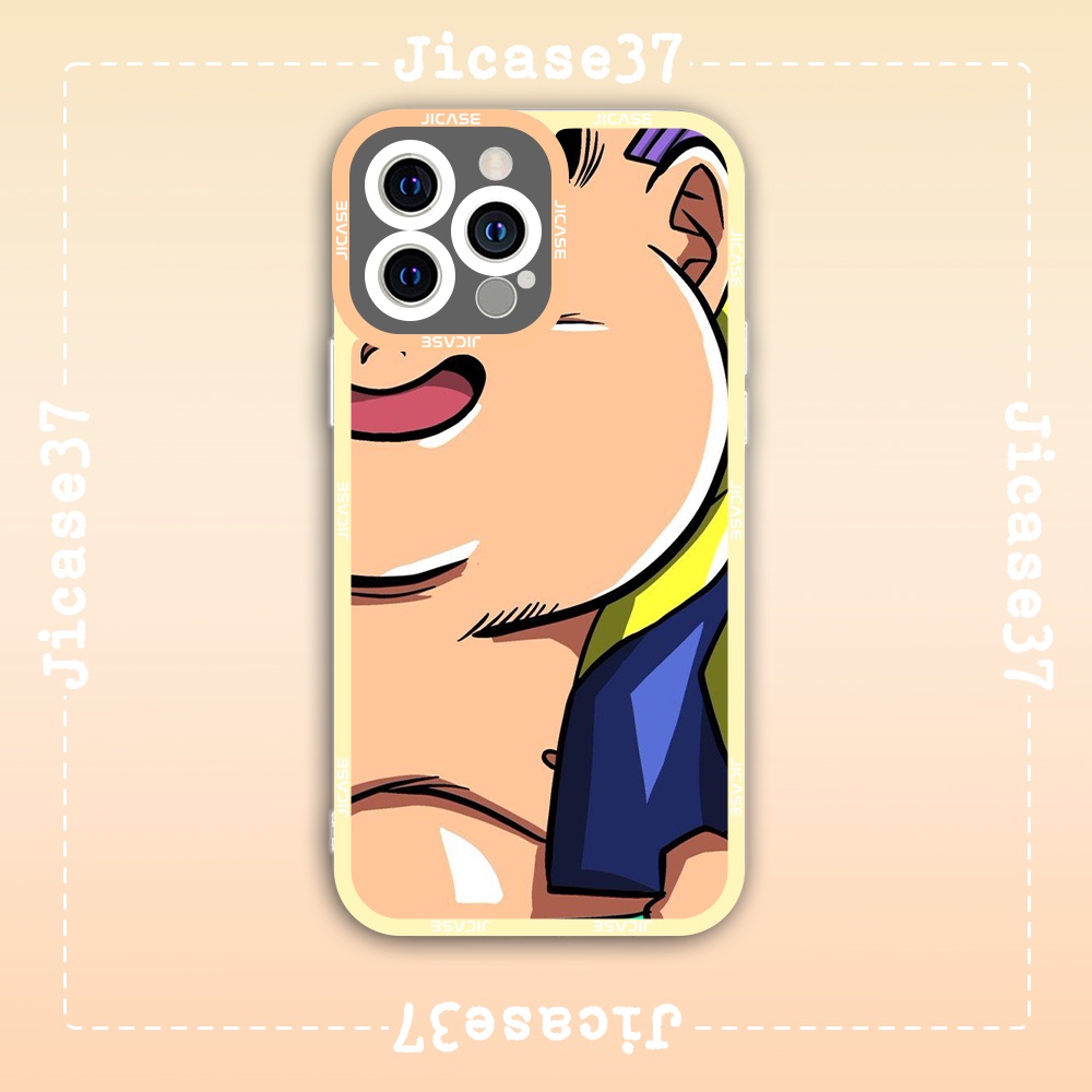 Ốp lưng iphone cạnh vuông Jicase Goten x Trunks Dragon Ball Anime Manga Nhật Bản 8plus/x/xs/11/12/pro/max/plus/promax