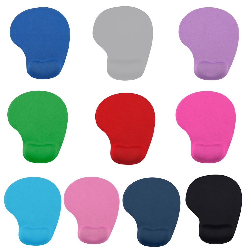 Tấm Lót Chuột PC Hình Hoa Hướng Dương Siêu Mềm Chống Trượt Giảm Mệt Mỏi Kèm Đệm Kê Cổ Tay Tiện Dụng