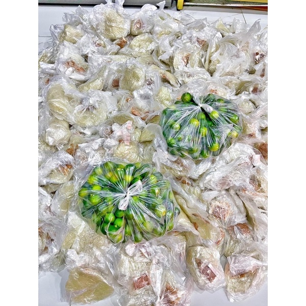 Bánh tráng phơi sương hành phi muối tôm