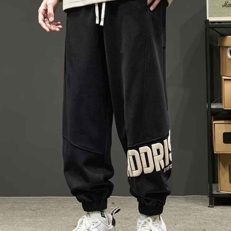 Quần Jogger Cotton Dáng Suông Phong Cách Đường Phố Thời Trang Cho Nam