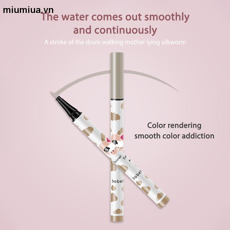 miumiuaBOBEINI® Bút Kẻ Mắt Tơ Tằm 100% Dạng Lỏng Chống Thấm Nước Lâu Trôi Siêu Mịn Chất Lượng Cao Cho Học Sinh