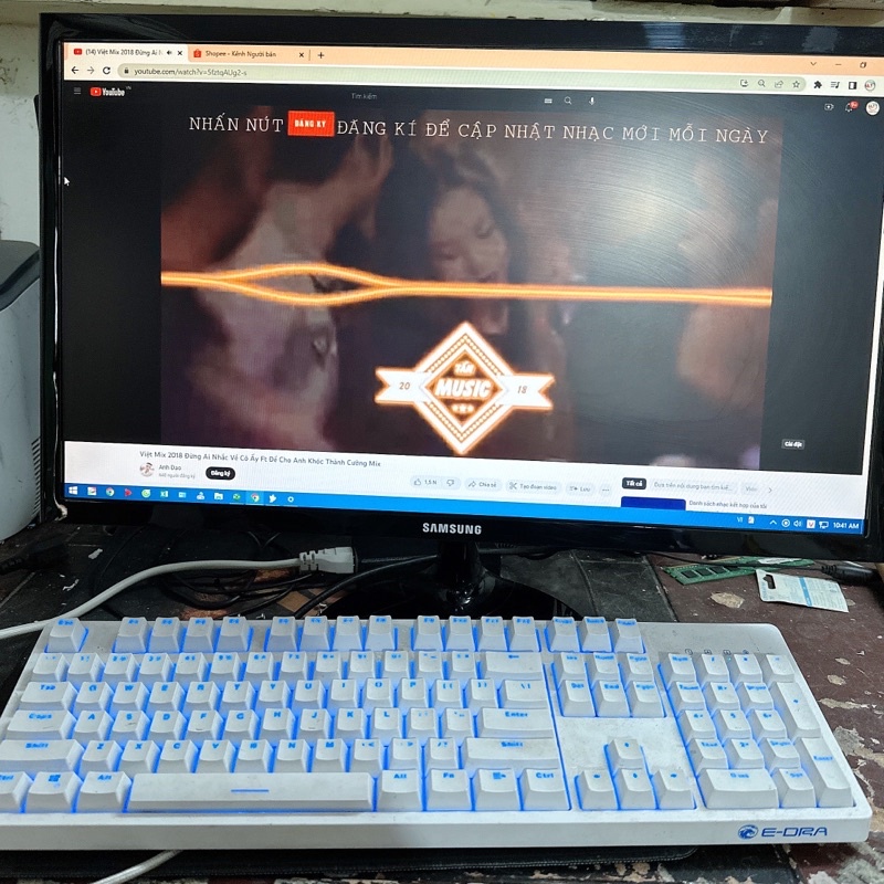 Màn hình samsung 22inch led  đẹp long lanh nguyên tem