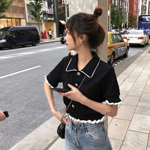 NRVP Áo Thun NgắN Tay DáNg Ôm ThờI Trang Cho Nữ
