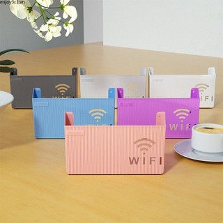 Kệ bộ định tuyến wifi không dây hộp đựng đồ hộp sắp xếp bằng nhựa abs treo tường cáp life08