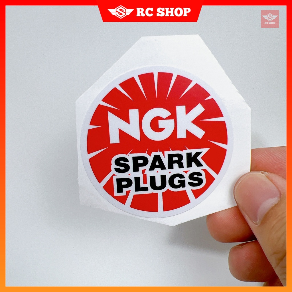 Tem NGK Dán Xe Siêu Ngầu [5cm x 5cm]