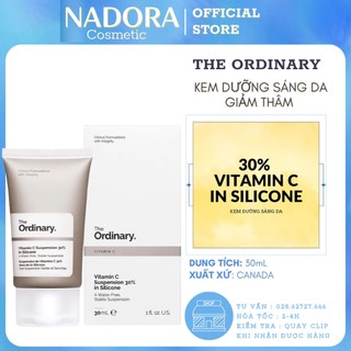 Kem Dưỡng Sáng Da The Ordinary Vitamin C Suspension 30% in Silicone (30ml)