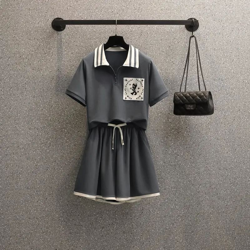 Set Đồ Thể Thao Plus Size Thời Trang Mùa Hè 2023 Cho Nữ