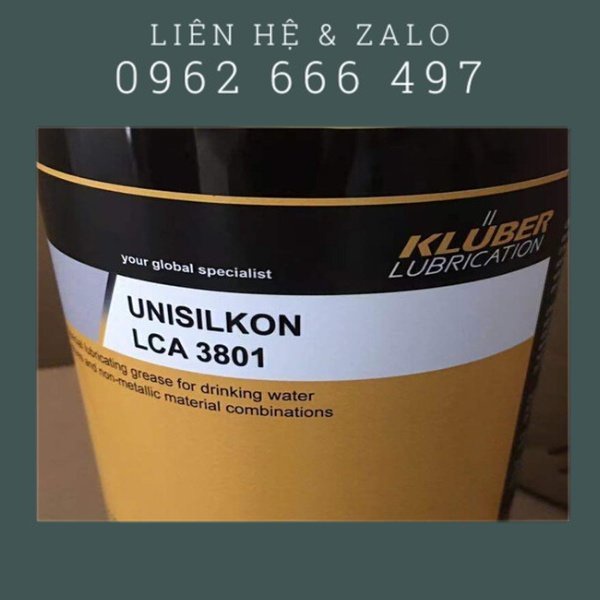 Mỡ đặc biệt Kluber UNISILKON LCA 3801