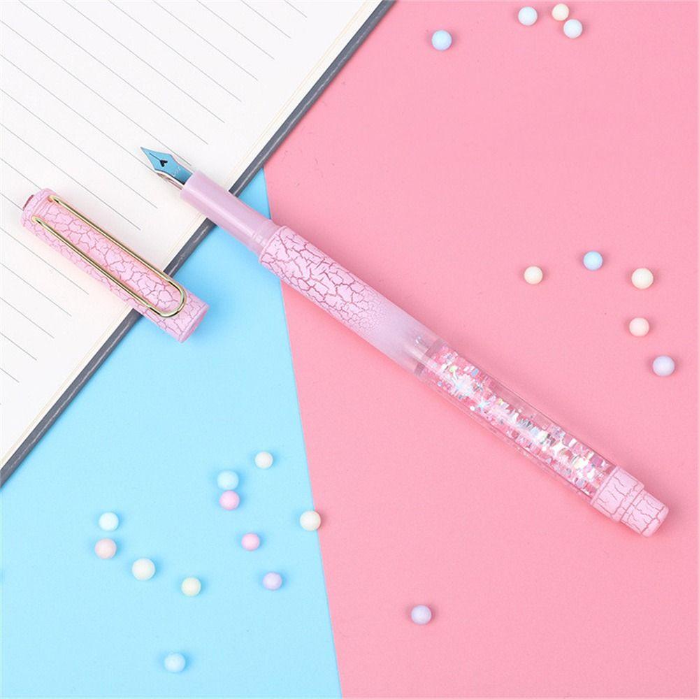 Bút Máy Nhiều Màu Sắc Dùng Ký Tên Dạng Cát Chảy Dành Cho Trẻ Em