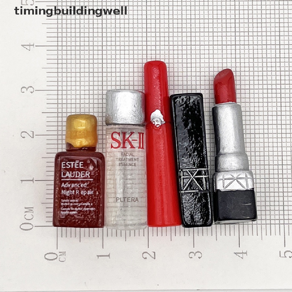 Set 5 Mô Hình Môi Mỹ Phẩm Tỉ Lệ 1: 12 Trang Trí Nhà Búp Bê