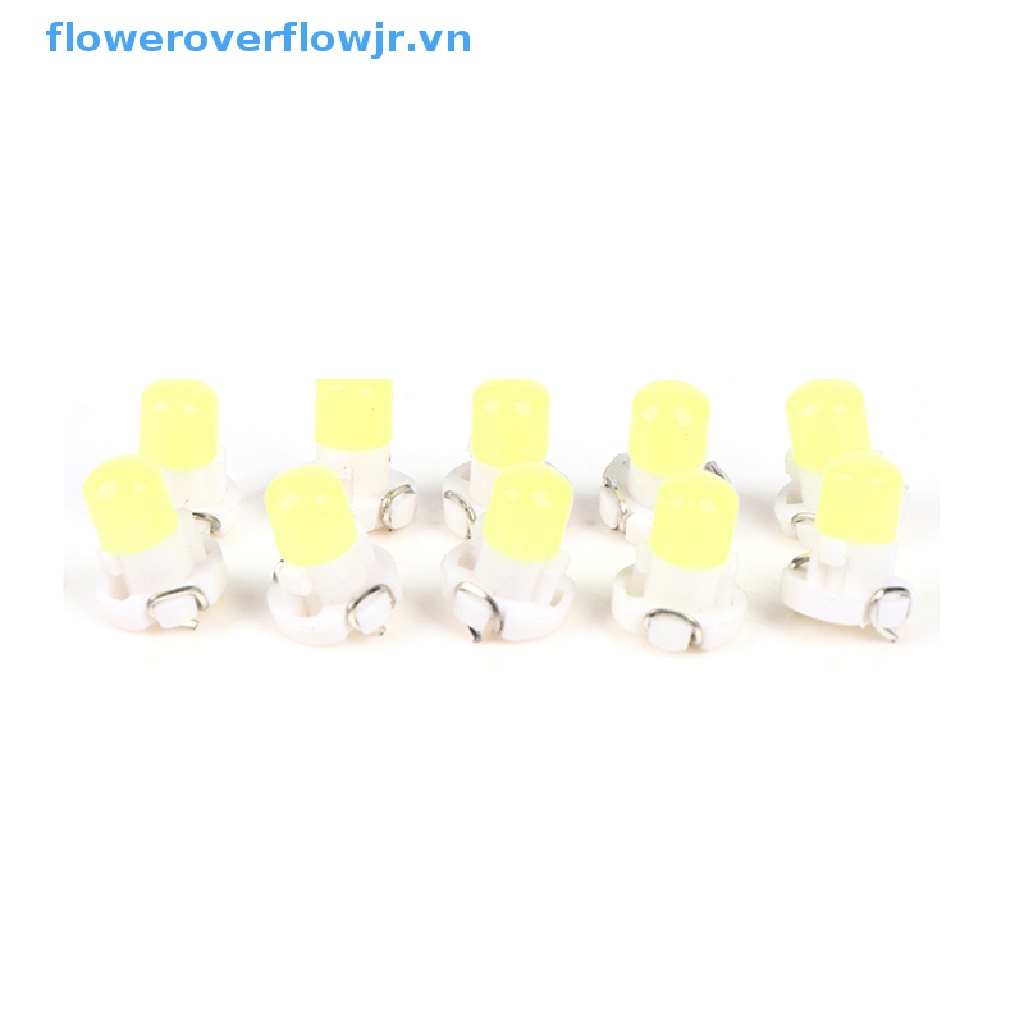 10 Đèn LED T3 T4.2 COB 12V Cho Bảng Điều Khiển Xe Hơi