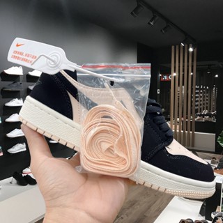 Giày JD1 hồng đen nữ, Giày thể thao JD 1 cổ thấp Black Guava Ice hồng đen bản đẹp full box bill - MonTay_Store