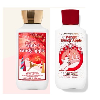 Dưỡng thể giữ ẩm da authentic Bath & Body Works Winter Candy Apple shea butter & vitamin E body lotion 236ml