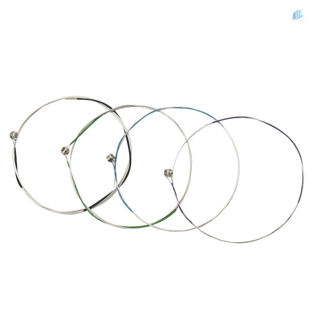 Bộ Dây Đàn Violin (E-A-D-G) 2Mwvn (E-A-D-G) Lõi Niken Màu Bạc Kèm Đầu Bi Mạ Niken Cho Đàn Violin 4 / 4 3 / 4 1 / 2 1 / 4