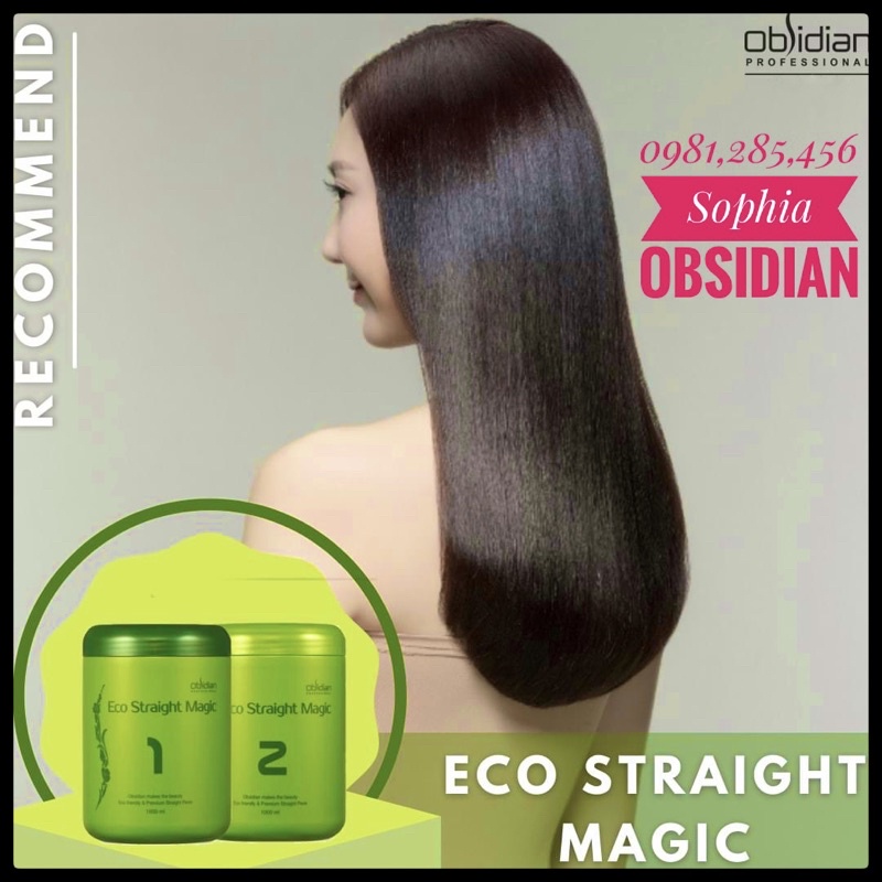 Kem duỗi ép tóc sinh thái Obsidian 1000ml ( Hàn Quốc )