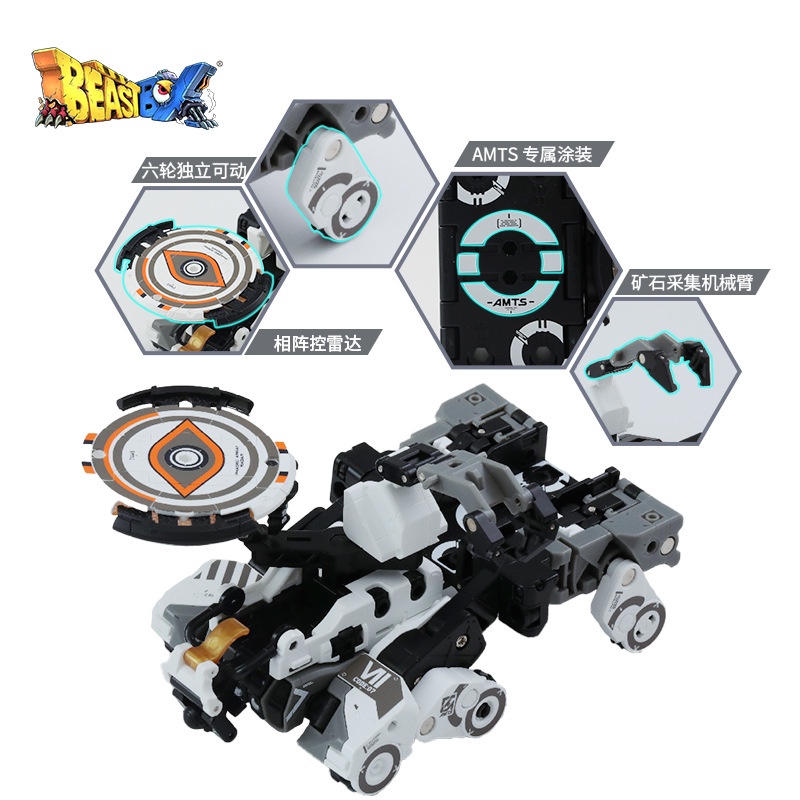 Mô Hình Đồ Chơi Robot Biến Hình Guochuang Mecha MG5J 52TOYS