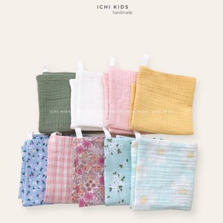 Khăn xô muslin 4 lớp cho bé, khăn tay cho người lớn
