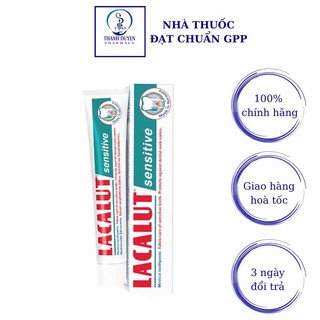 Kem đánh răng chống ê buốt Lacalut Sensitive