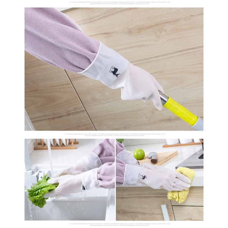 Găng Tay Cao Su Rửa Bát Rửa Chén bảo vệ da tay