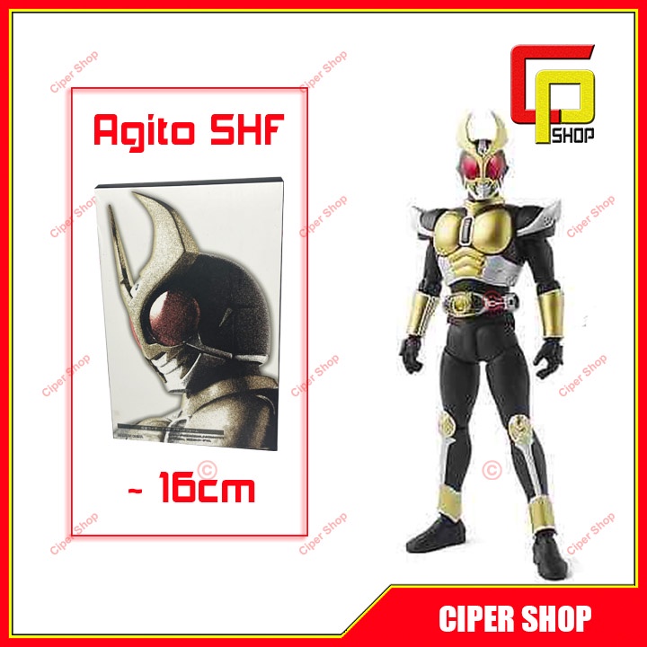 Mô hình Masked Rider Agito SHF - Vàng - Figure Action Agito