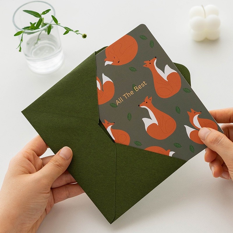 Thiệp Chữ Nhật Dễ Thương - THIEP1041 - BCorner