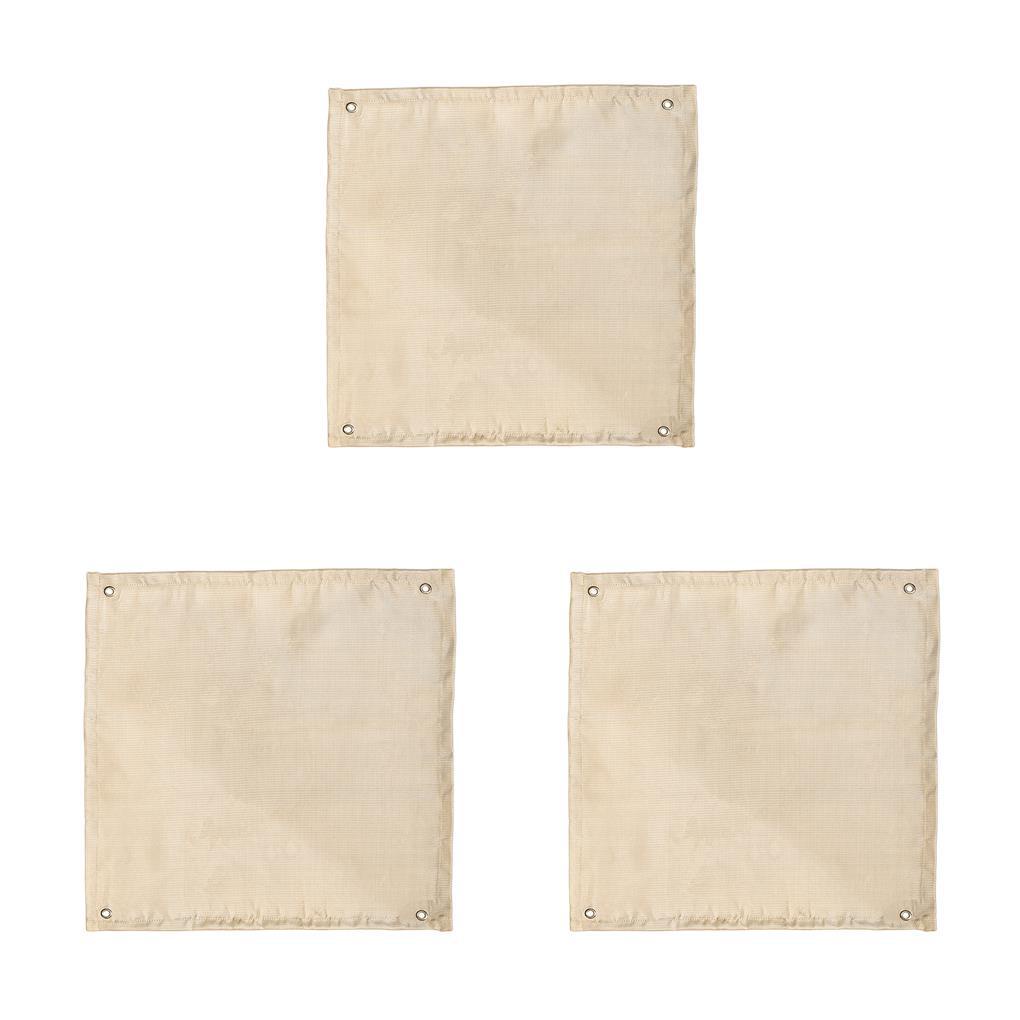 1 / 2 / 3 Thảm Nướng Cách Nhiệt Chống Cháy Có Thể Gập Lại Bảo Vệ Cho Hoạt Động Ngoài Trời