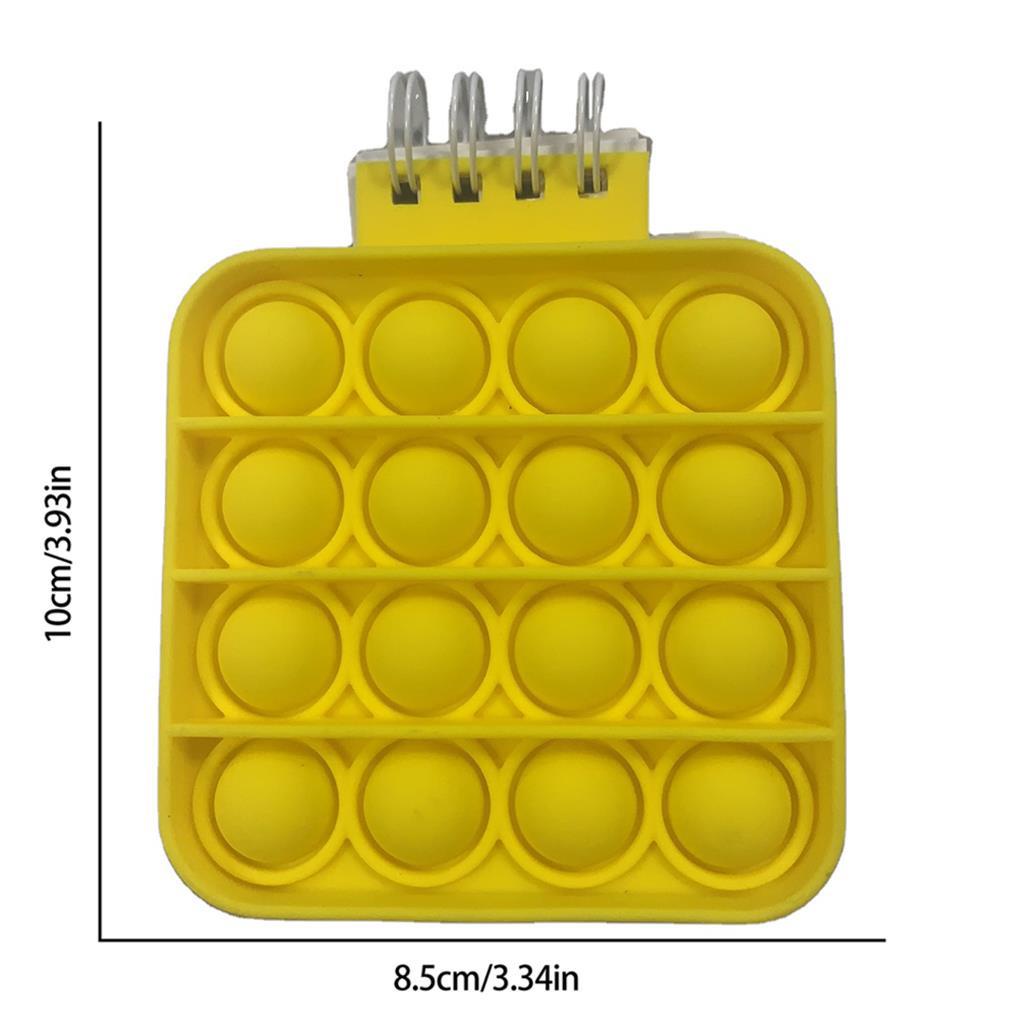 Sổ Ghi Chú Bằng Silicon Mềm Mại Hình Vuông Dạng Nhấn Dành Cho Bé