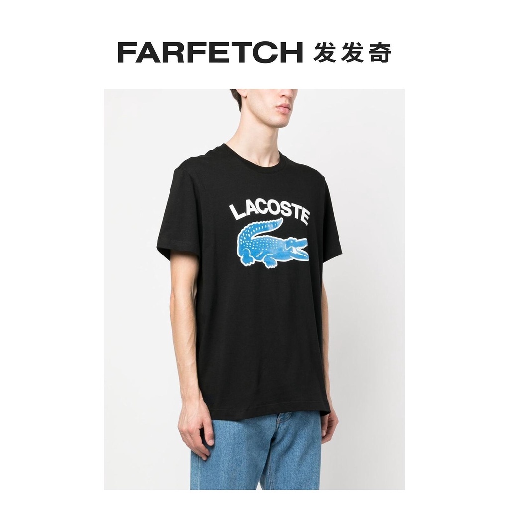 Áo Thun Ngắn Tay In Logo La FARFETCH Cá Tính Cho Nam