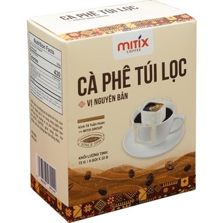 Cà phê túi lọc Mitix Coffee 72g