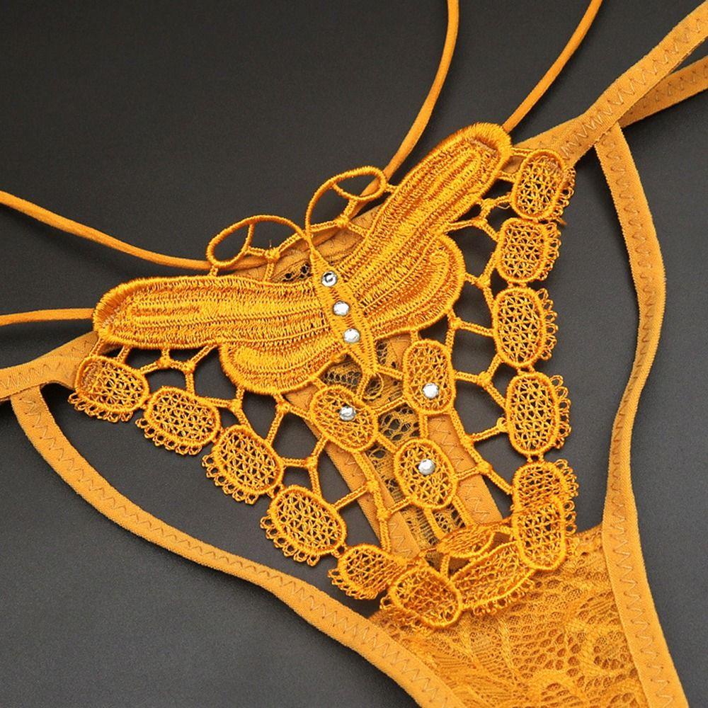 Quần Lót Ren Hoa Hồng Gợi Cảm Cho Nữ