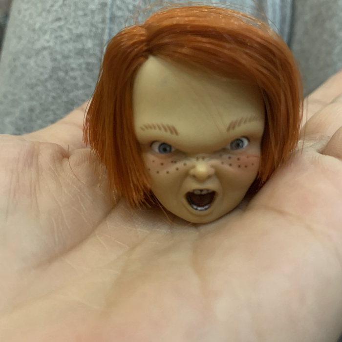 ✨Bán Chạy Nhất neca ghost baby return to the soul chucky head ghost baby chucky Vải Có Thể Di Chuyển