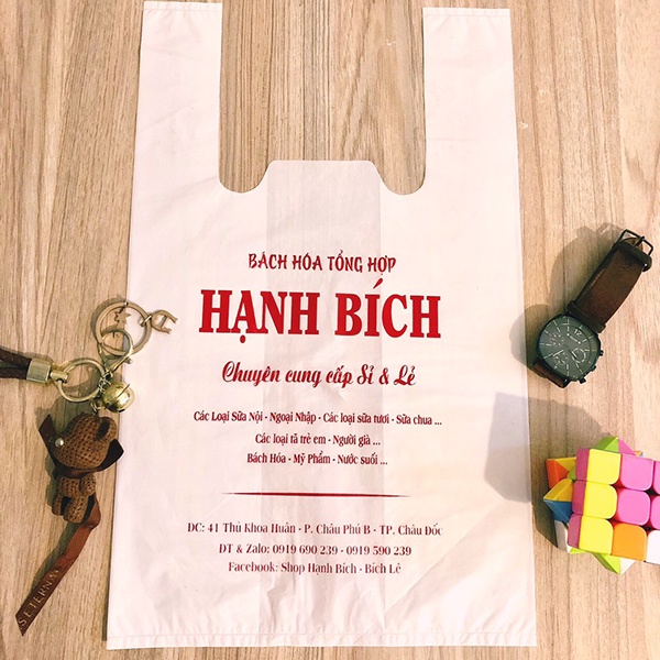 In túi theo yêu cầu In Ấn Bao Bì Văn Trung – Túi siêu thị