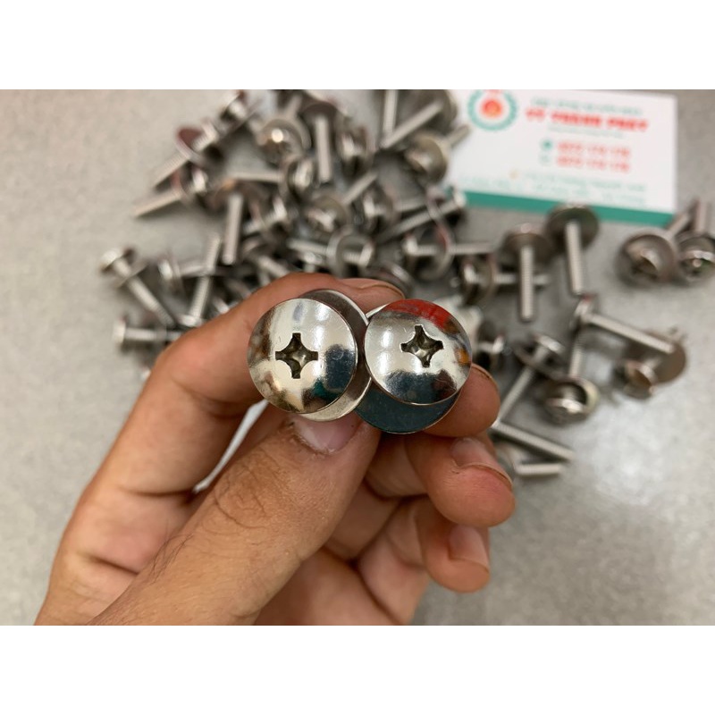 Ốc 6 ly 3 phân inox bake