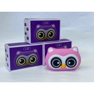 loa bluetooth hinh con cú meo