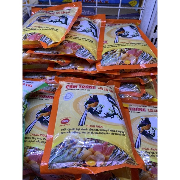 Cám Trứng Chích Choè Than Lửa Vương Việt Anh - Gói 150g